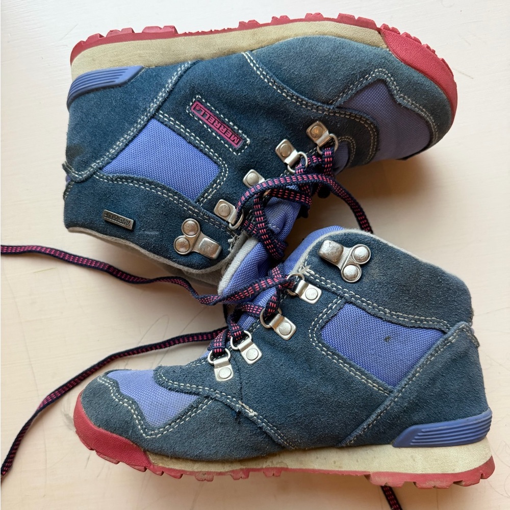 Merrell Eagle Origins Waterproof Junior Hiking Boots